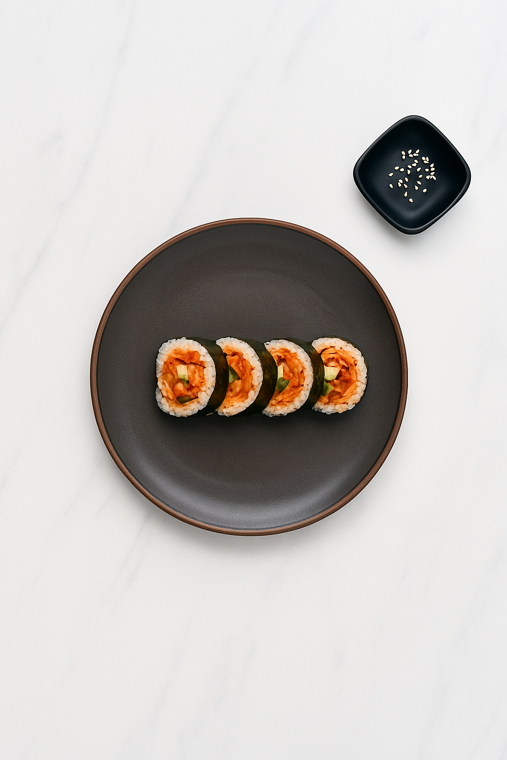 RECETA - Rollitos de arroz con kimchi